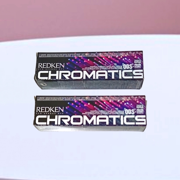 Redken Chromatics 2 Tubes Permanent Ammonia-free Hair Color Light Copper Brown - Picture 4 of 15